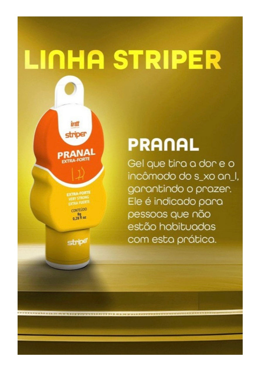 Gel Dessensibilizante Extra Forte Pranal Striper 8g Intt
