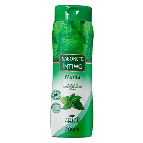 Sabonete Íntimo Menta Apinil 200ml