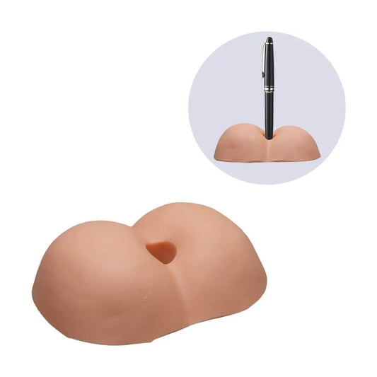 Porta Caneta Pau Brasil Bunda Criativo Silicone Escritório