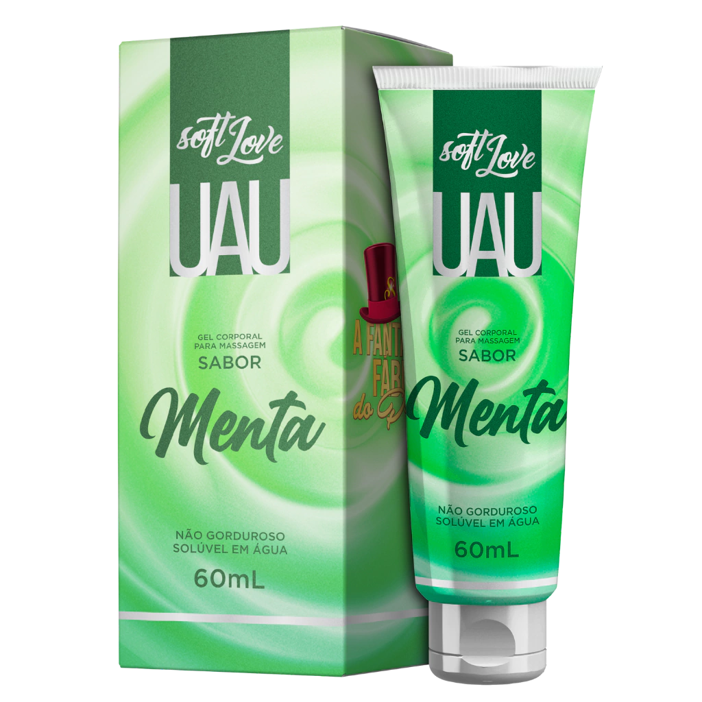 Uau Lubrificante Aromático 60Ml - SOFT LOVE