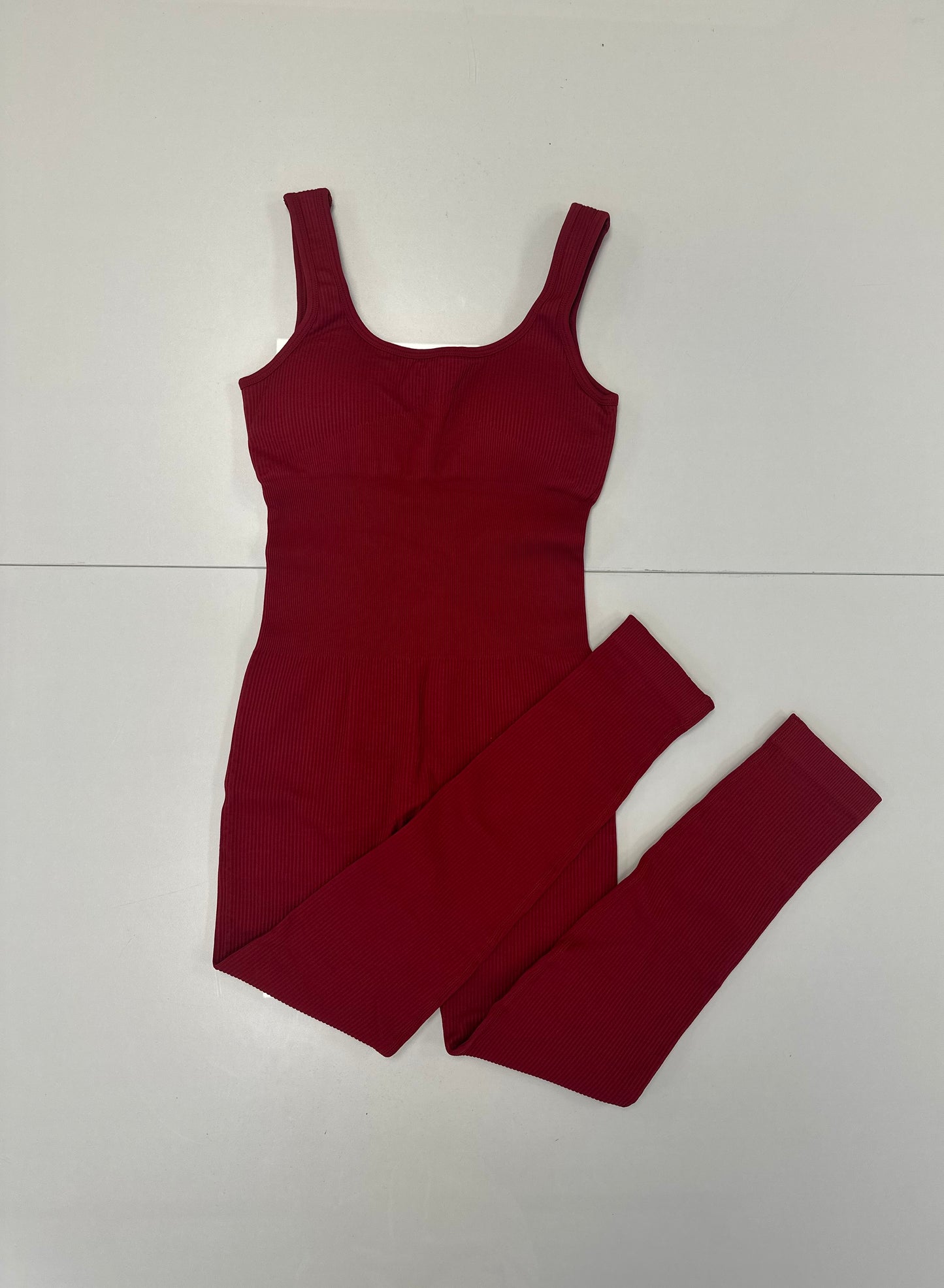 Macacão longo tradicional vermelho - G