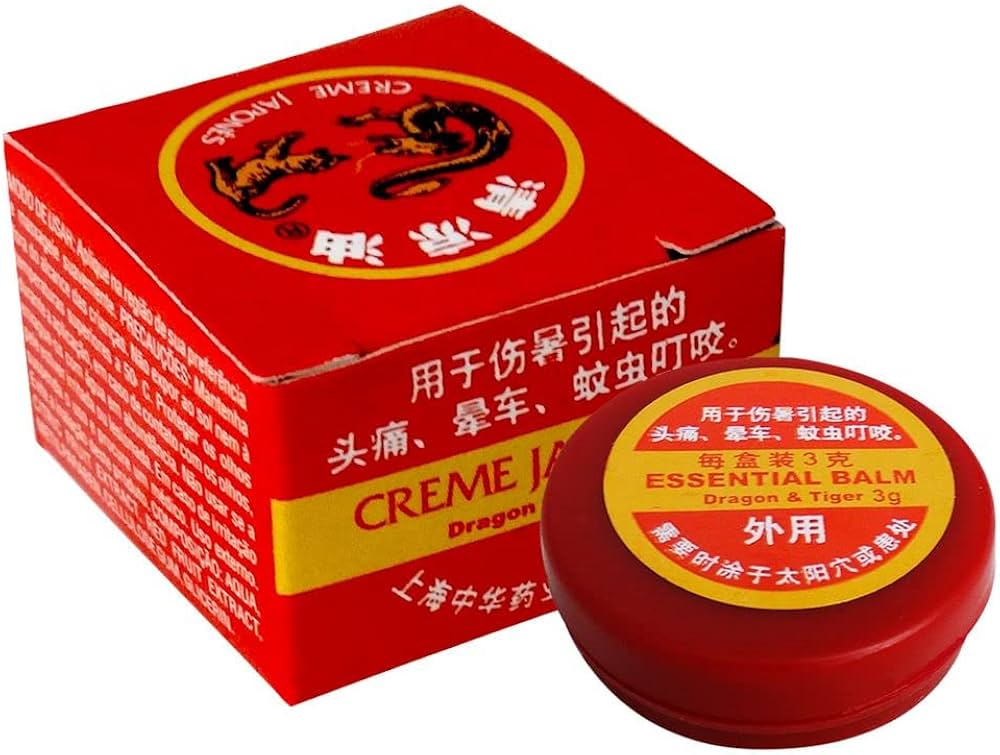 CREME JAPONÊS DRAGON & TIGER POMADA EXCITANTE HOT 3G