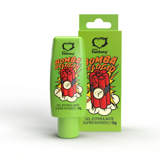 Bomba Relógio Gel Estimulante Super Intenso 15g