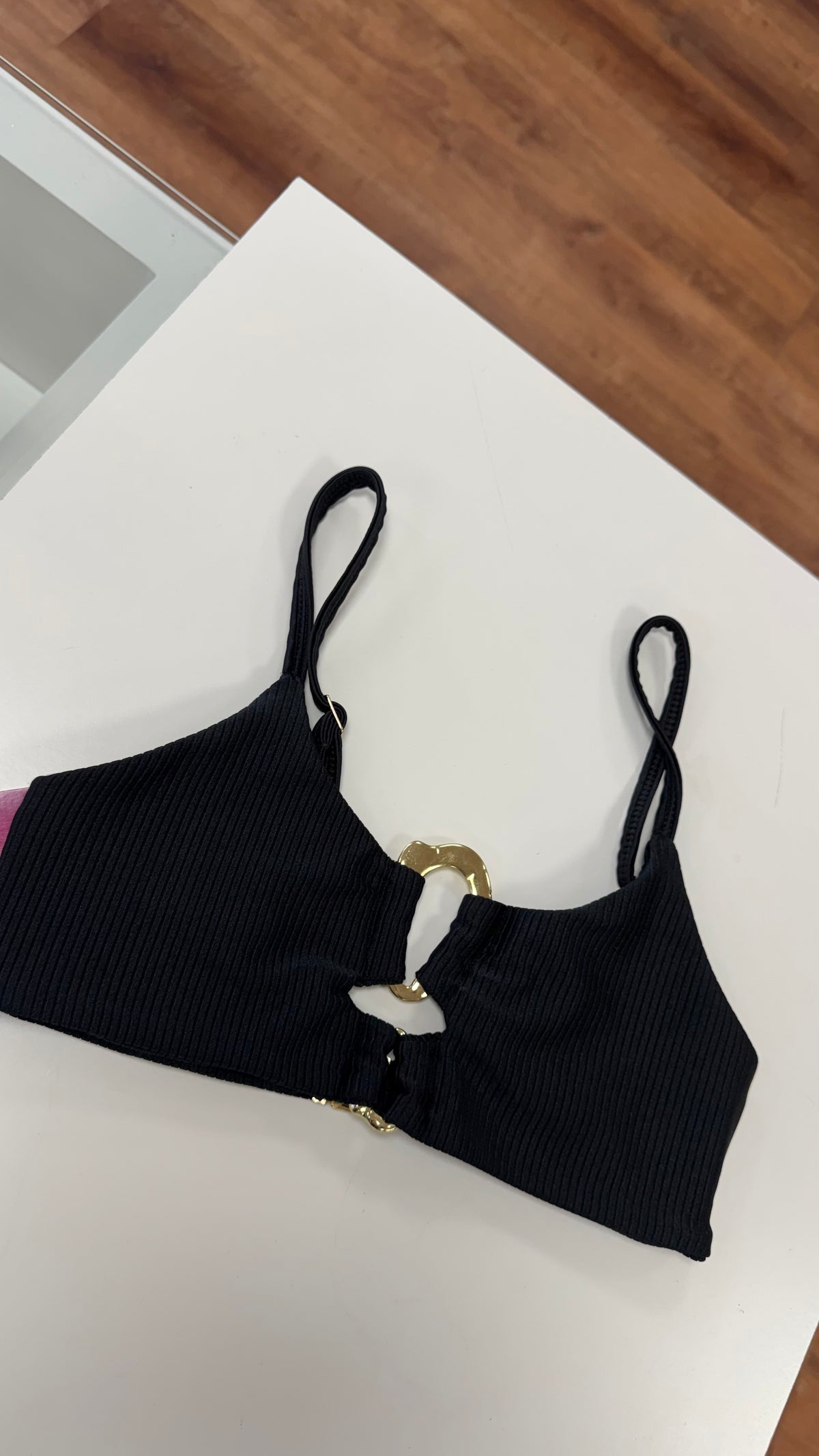 Top de biquíni avulso preto - M