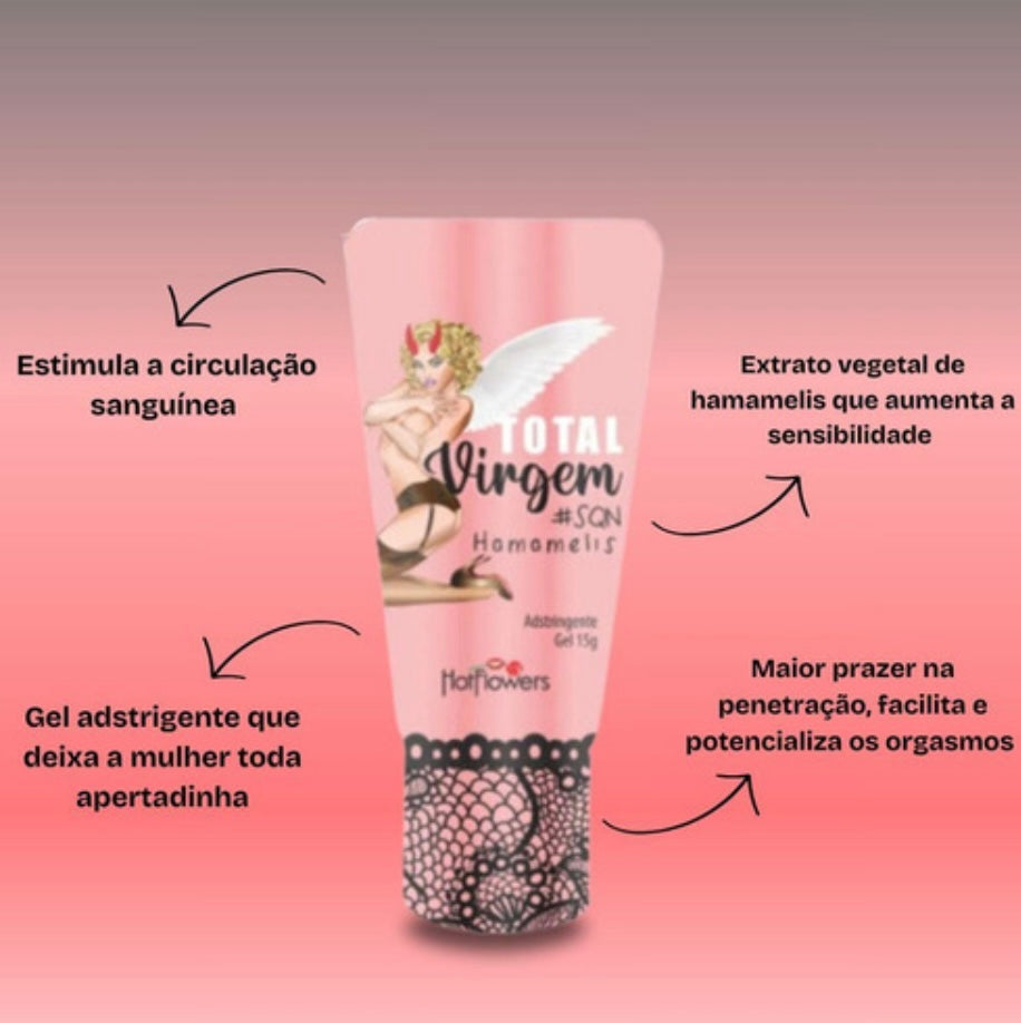 Gel Adstringente Feminino Contrai Aperta Sempre Virgem Hot