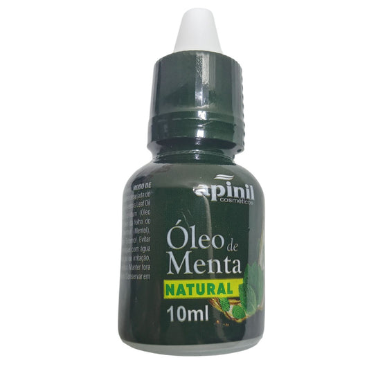 Óleo de Menta Natural 10mL Apinil Cosméticos