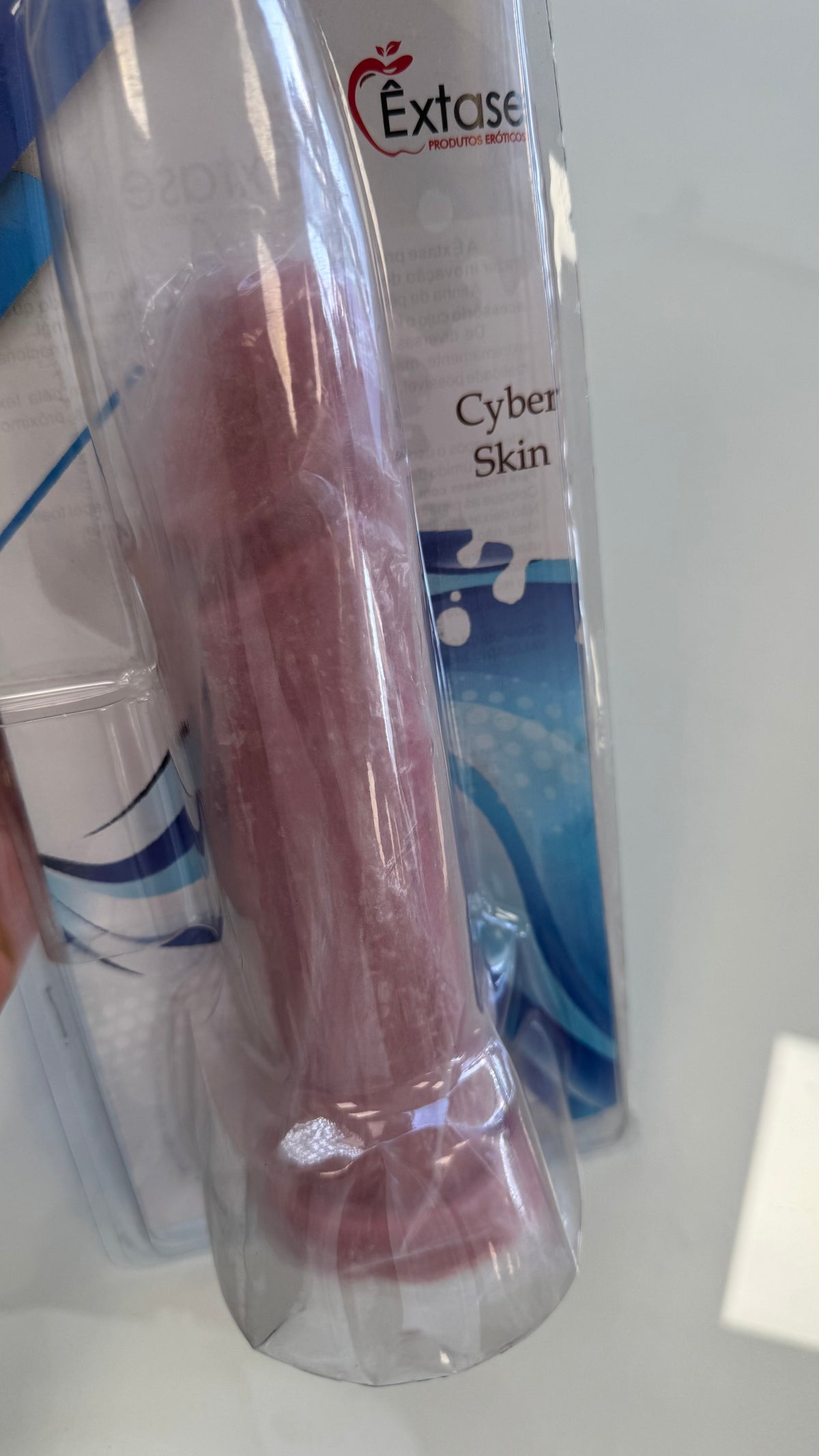 Prótese pênis de borracha