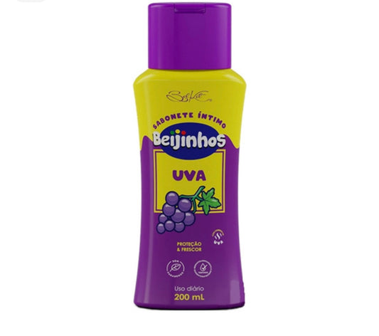 Sabonete Líquido Íntimo Feminino Beijinhos - UVA - 200ml