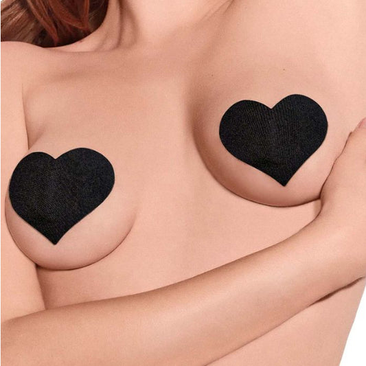 Tapa Mamilo Adesivo Seios Coração Sexy