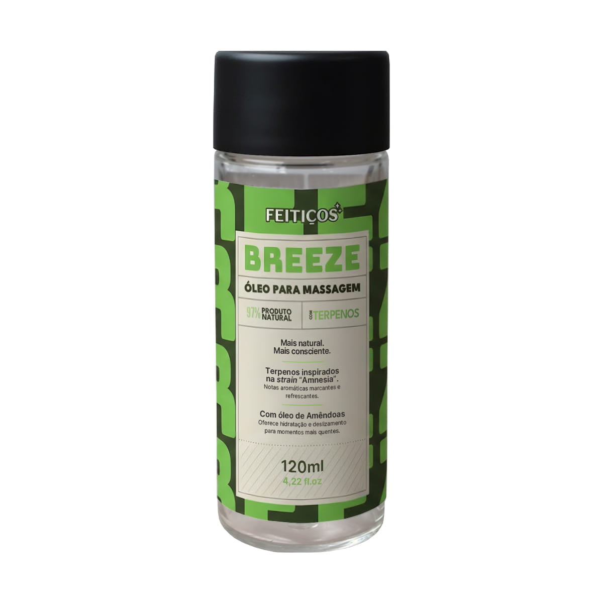 BREEZE - Óleo Beijável para Massagem com Terpenos - 120ml