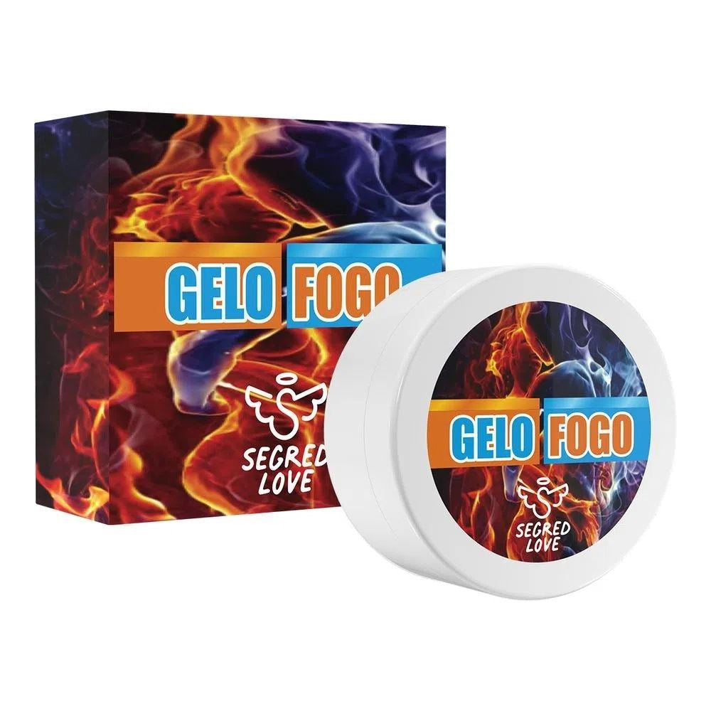Gelo E Fogo Pomada Excitante Unissex Esquenta E Esfria 4Gr Segred Love