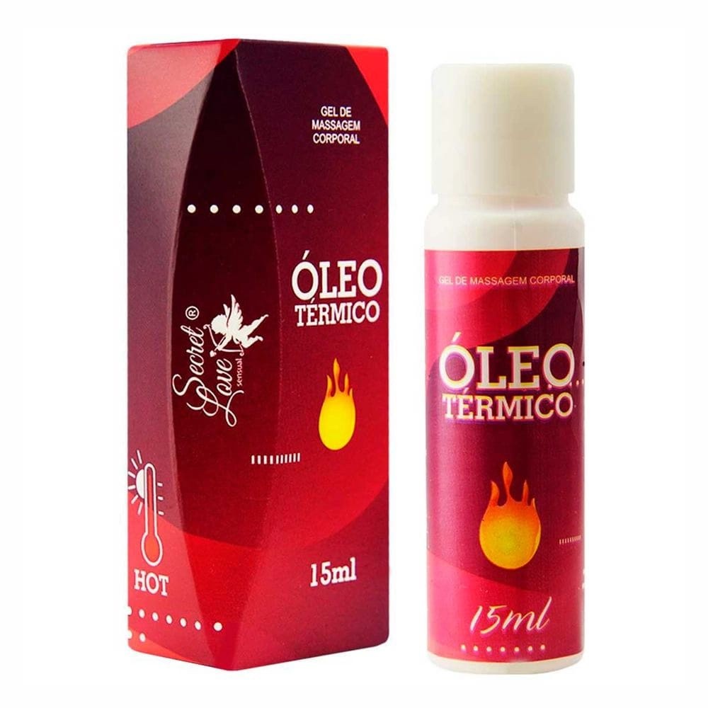 Óleo Térmico Hot Lubrificante Massagem Corporal Segred Love