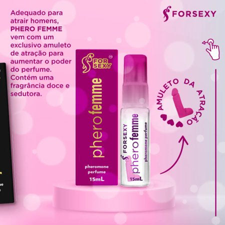 Perfume Feminino de Feromônio - Phero Femme