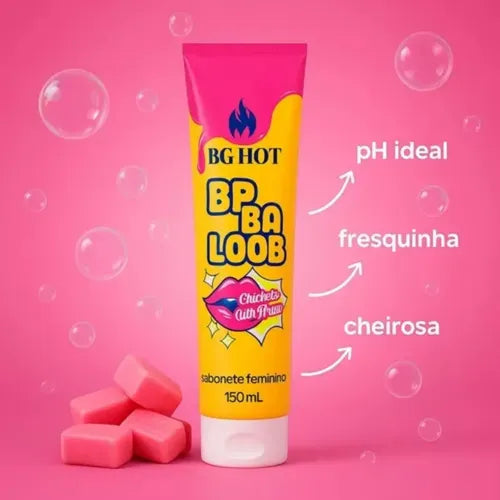 Sabonete Feminino Babaloob 150Ml Banho De Gata