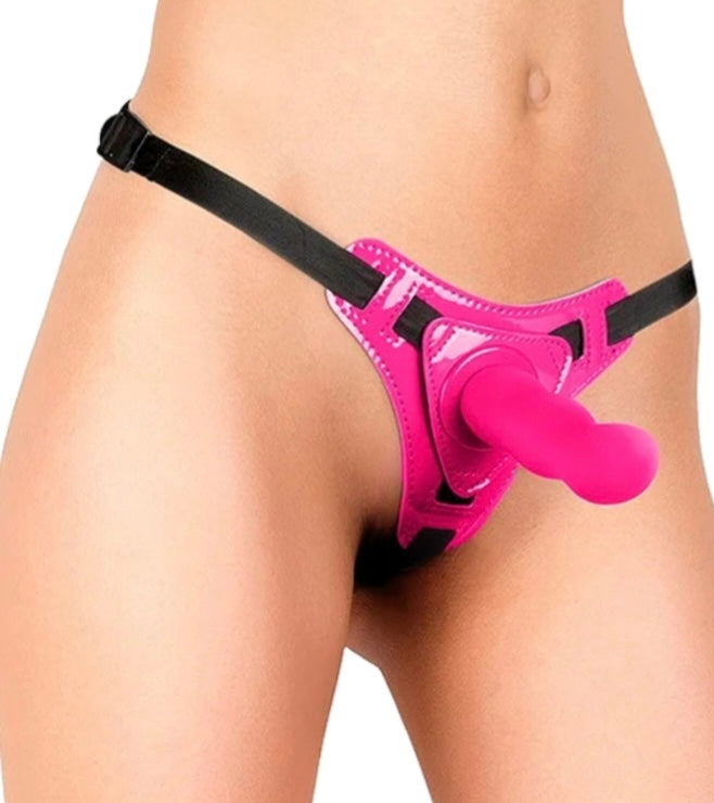 Cinta com prótese rosa 14cm