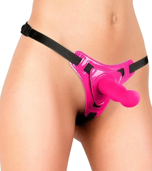 Cinta com prótese rosa 14cm