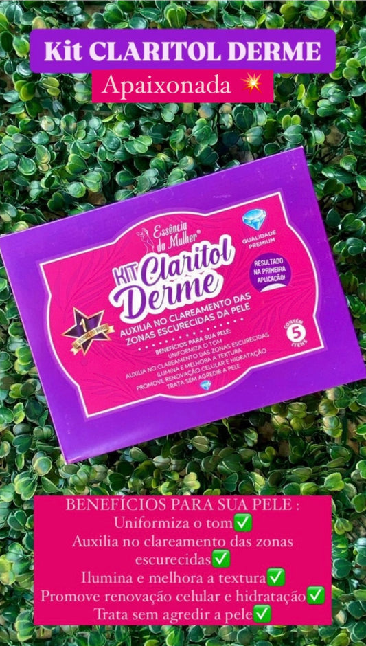 Kit Claritol Derme Clareador