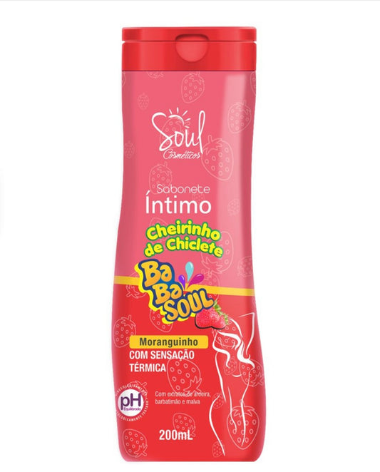 Sabonete Íntimo Babasoul Com Sensação Térmica 200Ml Soul Cosméticos
