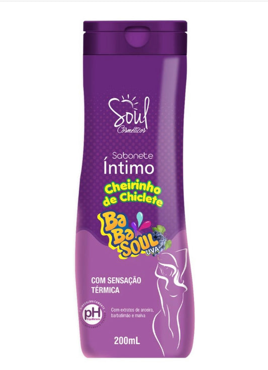 Sabonete Íntimo Babasoul Com Sensação Térmica 200Ml Soul Cosméticos
