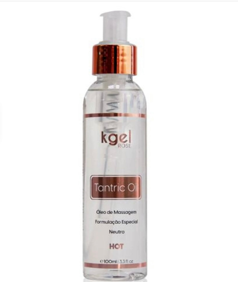Tantric Oil Hot Óleo De Massagem Neutro 100Ml Kgel