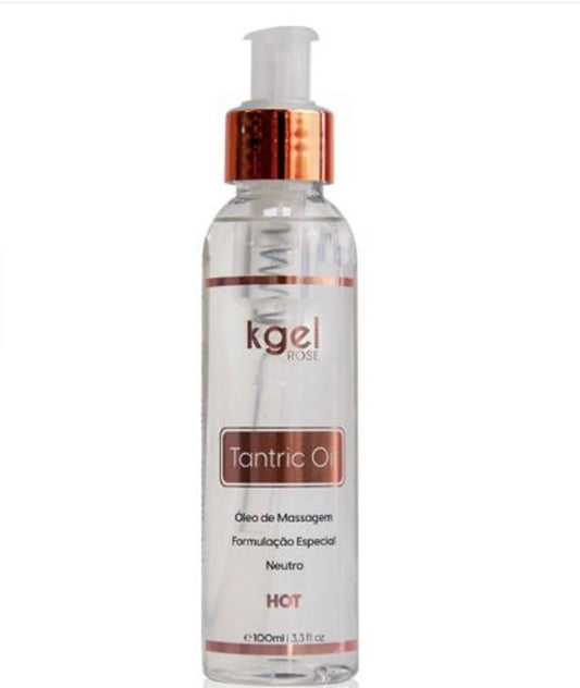 Tantric Oil Hot Óleo De Massagem Neutro 100Ml Kgel