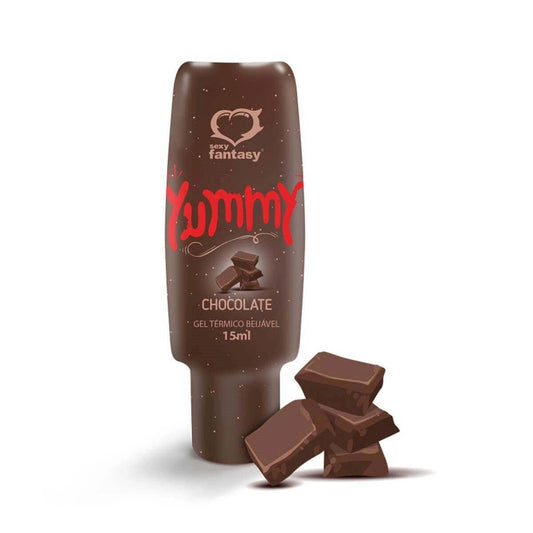 YUMMY GEL TÉRMICO BEIJÁVEL 15ML Chocolate