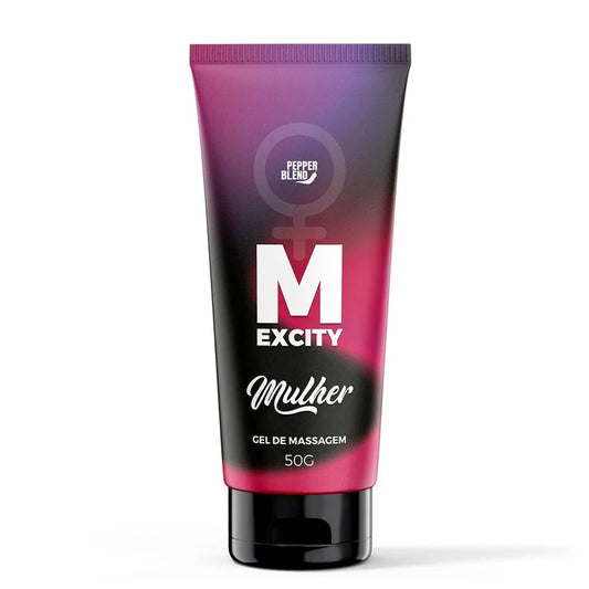 GEL DE MASSAGEM HOT BEIJÁVEL 50G M EXCITY MULHER PEPPER BLEND