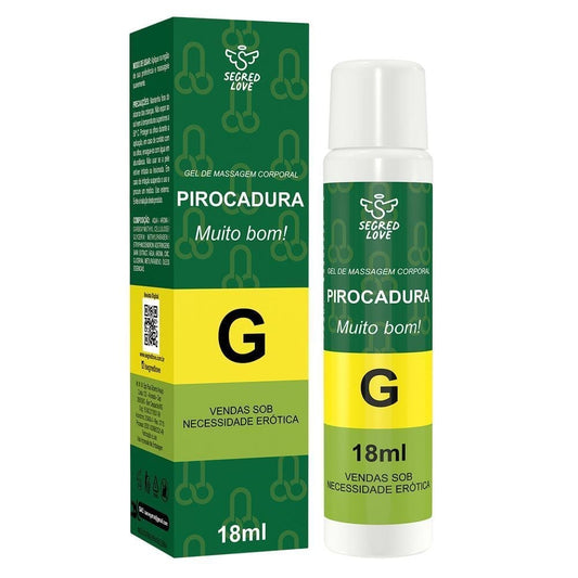 PIROCADURA RETARDANTE MASCULINO 18ML SEGRED LOVE