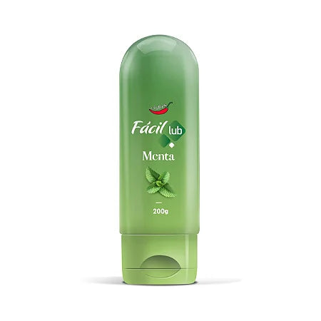 FÁCIL LUB GÉL LUBRIFICANTE BEIJÁVEL CHILLIES MENTA 200G