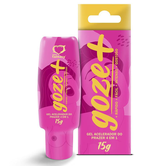 GOZE + GEL ACELERADOR DO PRAZER 4 EM 1