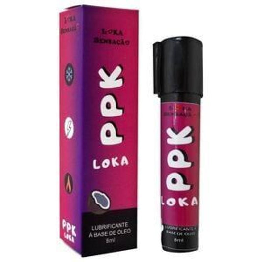 PPK LOKA LUBRIFICANTE ÓLEO BEIJÁVEL 8ML