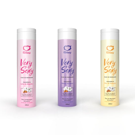 VERY SEXY ÓLEO DE MASSAGEM CORPORAL 100ML SEXY FANTASY