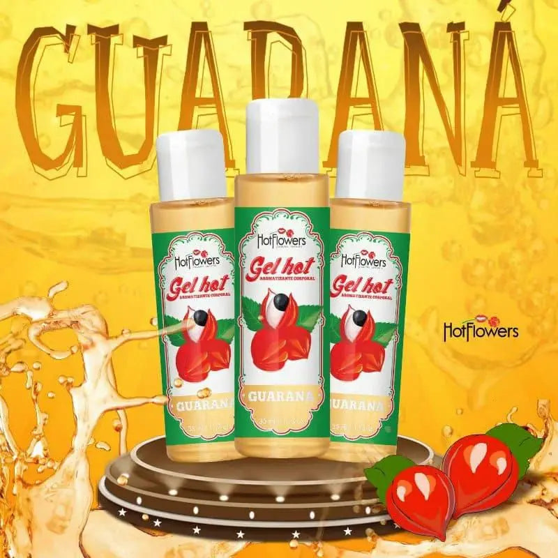 Gel Aromatizante Que Esquenta Guaraná 35ml - D.AMOR
