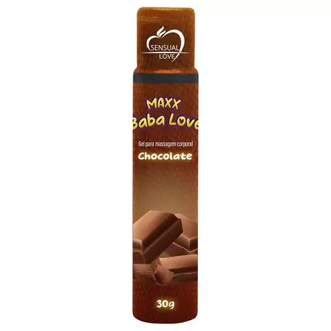 MAXX BABA LOVE GEL BEIJÁVEL CHOCOLATE 30G SENSUAL LOVE