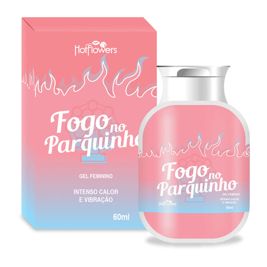 FOGO NO PARQUINHO GEL MASTURBADOR FEMININO 60ML HOT FLOWERS