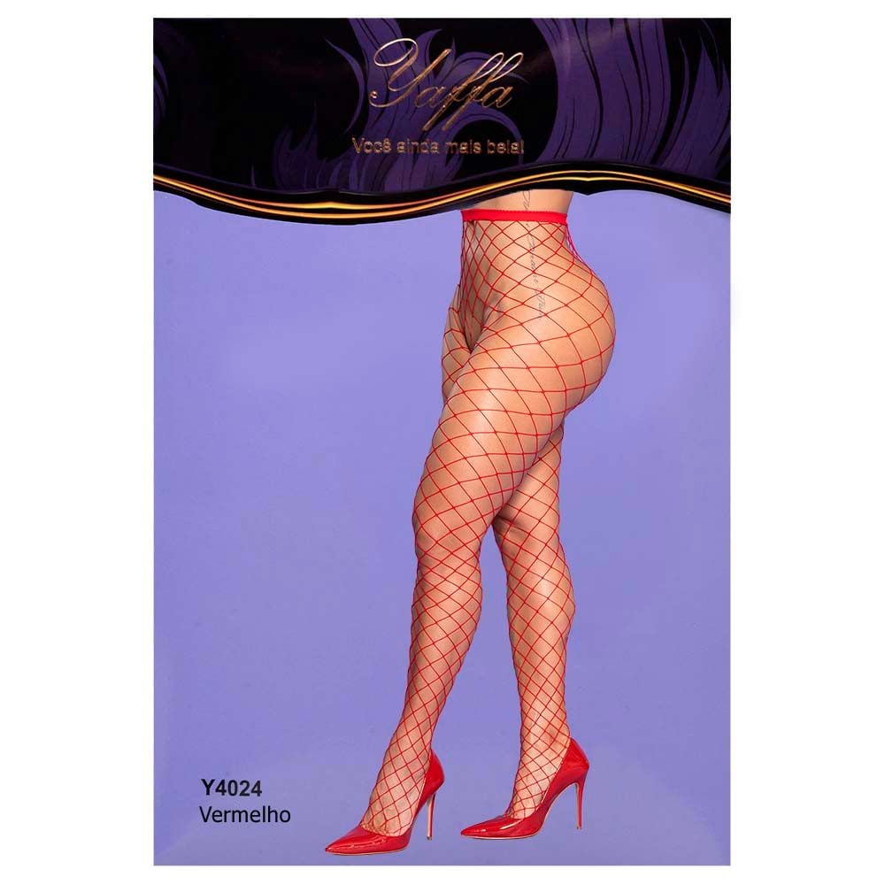 MEIA CALÇA PADRÃO ARRASTÃO FINA SENSUAL YAFFA