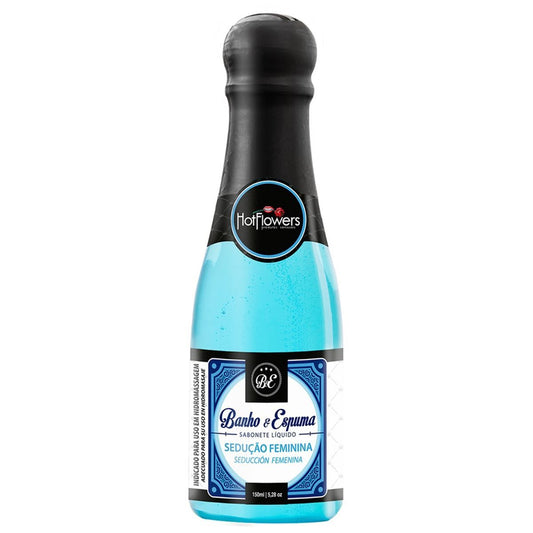 SABONETE LÍQUIDO BANHO E ESPUMA 150ML HOT FLOWERS