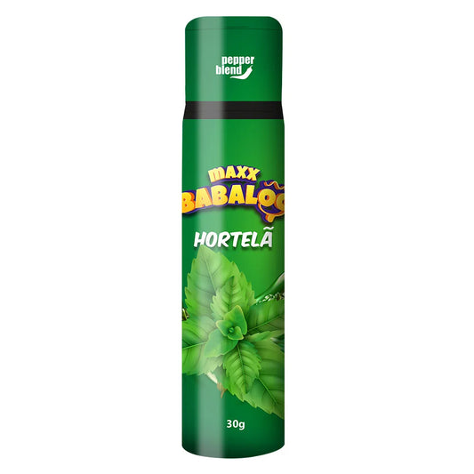 MAXX BABALOO HORTELÃ - GEL COMESTÍVEL PARA ORAL 30G PEPPER BLEND