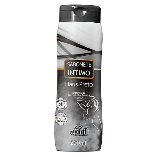 SABONETE LÍQUIDO ÍNTIMO FEMININO 200ML APINIL COSMÉTICOS