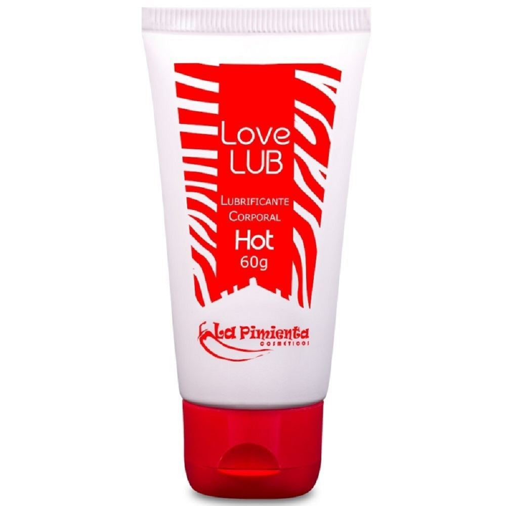 LOVE LUB LUBRIFICANTE HOT 60G LA PIMIENTA