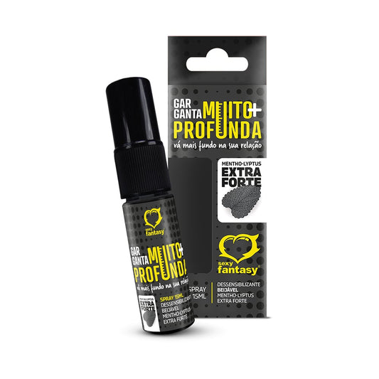 SPRAY DESSENSIBILIZANTE GARGANTA MUITO+ PROFUNDA 15ML SEXY FANTASY