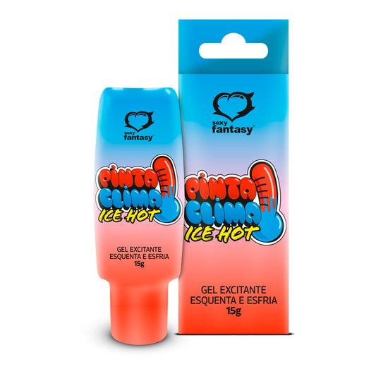 PINTA CLIMA ICE HOT EM BISNAGA 15G SEXY FANTASY