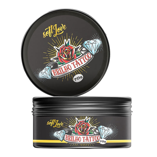Iluminador De Tatuagem Brilho Tattoo 70G Soft Love