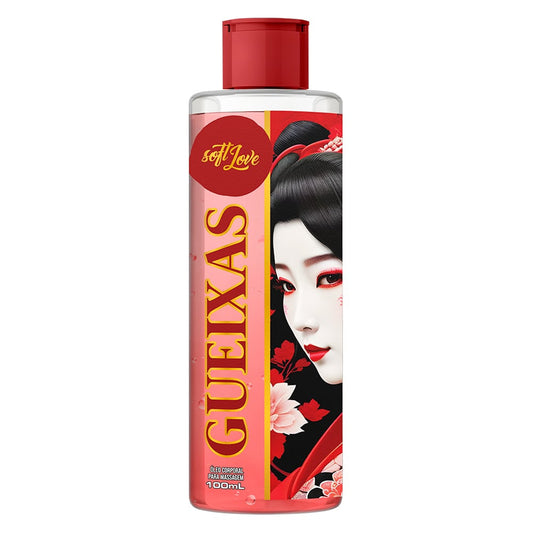 Gueixas Óleo Para Massagem Corporal 100Ml Soft Love
