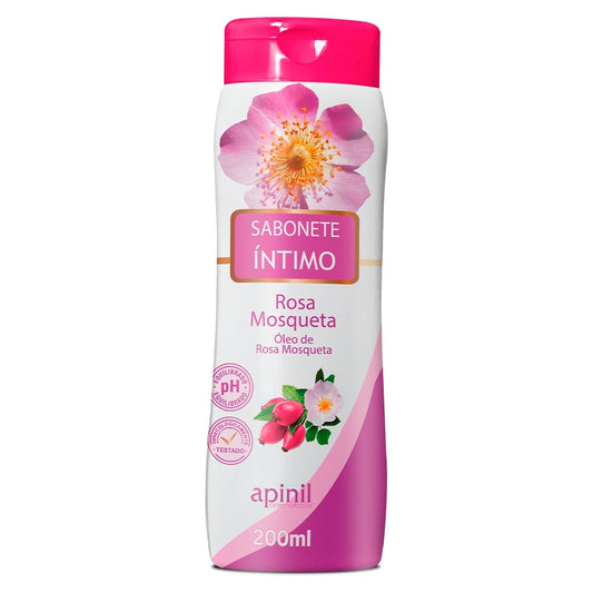 SABONETE LÍQUIDO ÍNTIMO FEMININO 200ML APINIL COSMÉTICOS