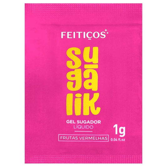 SACHÊ SUGALIK SUGADOR PULSADOR LÍQUIDO 1G FEITIÇOS