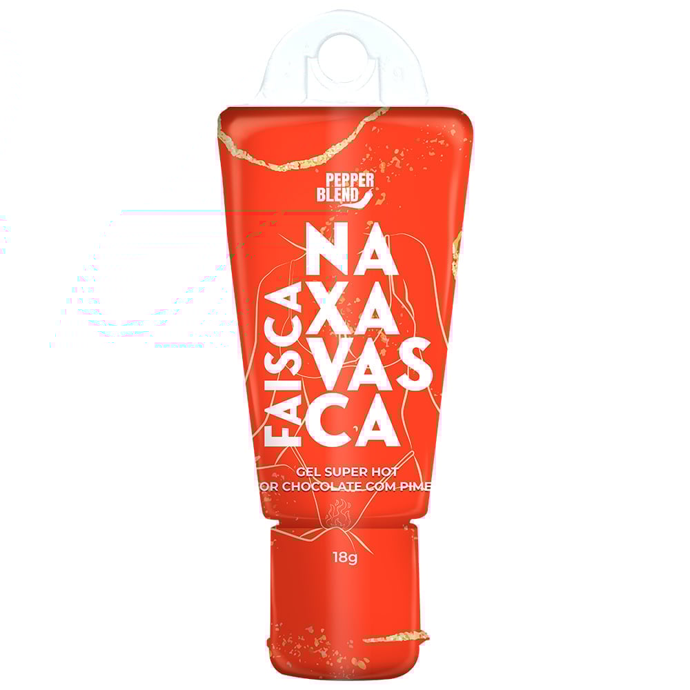FAISCA NA XAVASCA GEL SUPER HOT BEIJÁVEL 18G PEPPER BLEND